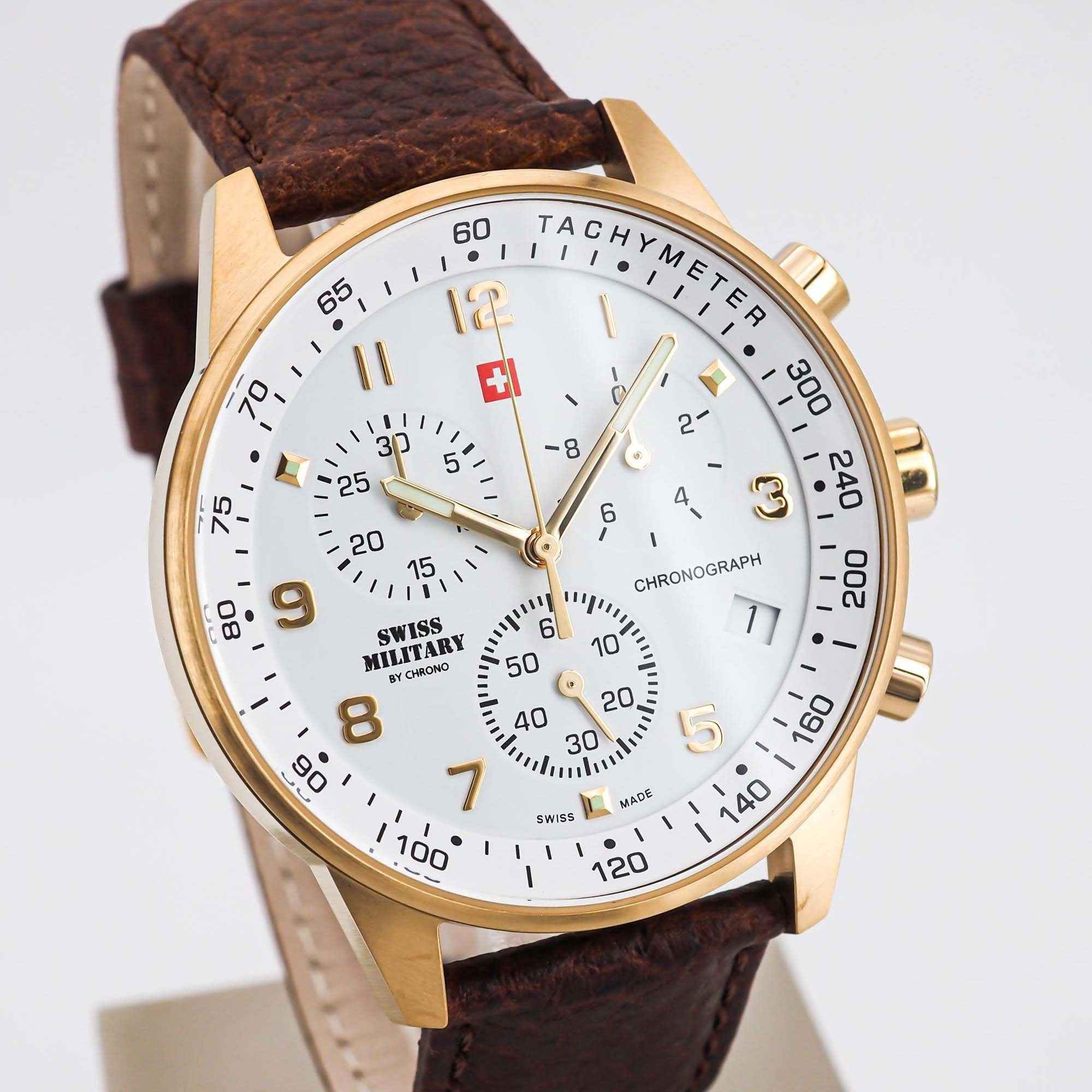 Swiss Military by Chrono Swiss Military by Chrono SM34012.07  - задняя крышка металл сталь корпуса, швейцария часы