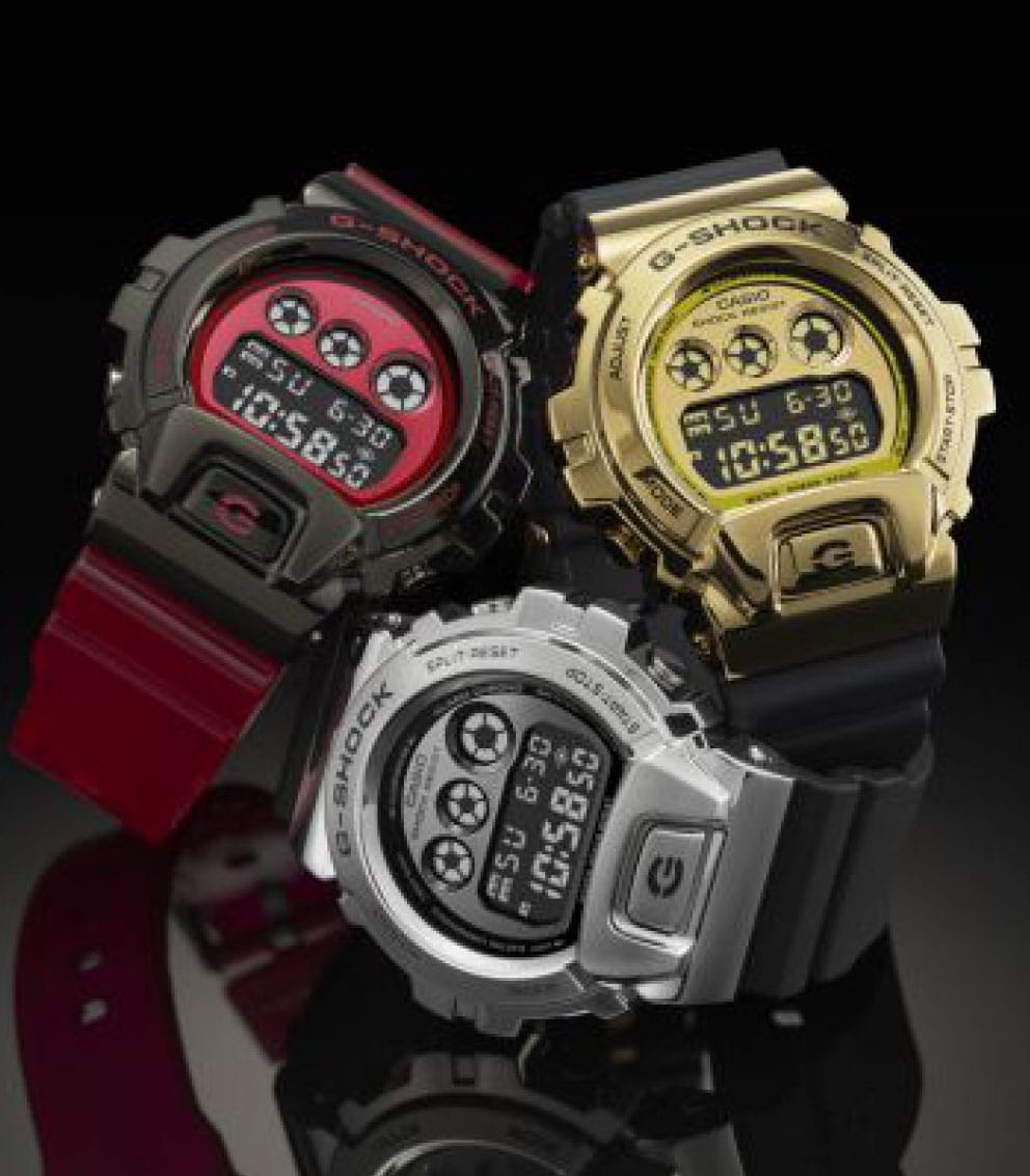 Casio Casio G-Shock GM-6900B-4ER электронные часы с аксессуарами мужские часы модель GM-6900B-4ER
