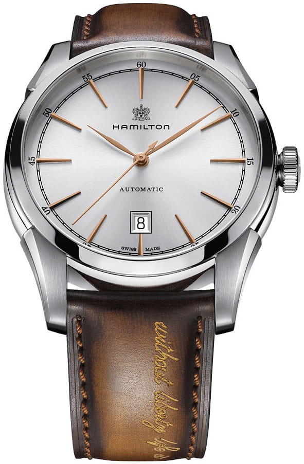 Hamilton Hamilton American Classic Spirit of Liberty Auto H42415551, american classic швейцария мужские часы на браслете кожаный боковой вид