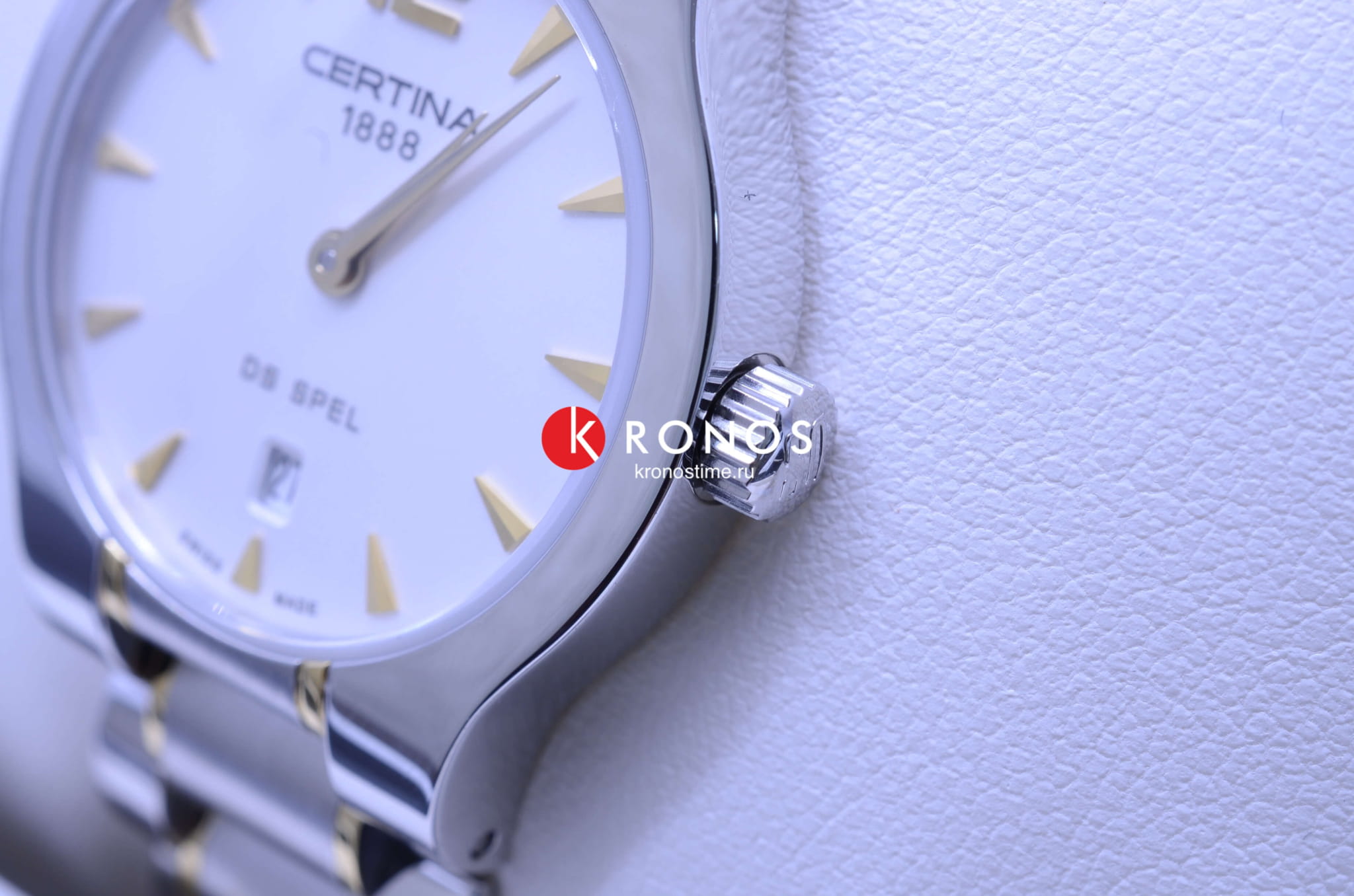 Certina Certina Lady Round C012.209.22.037.00  — детали корпуса и сталь c pvd покрытием