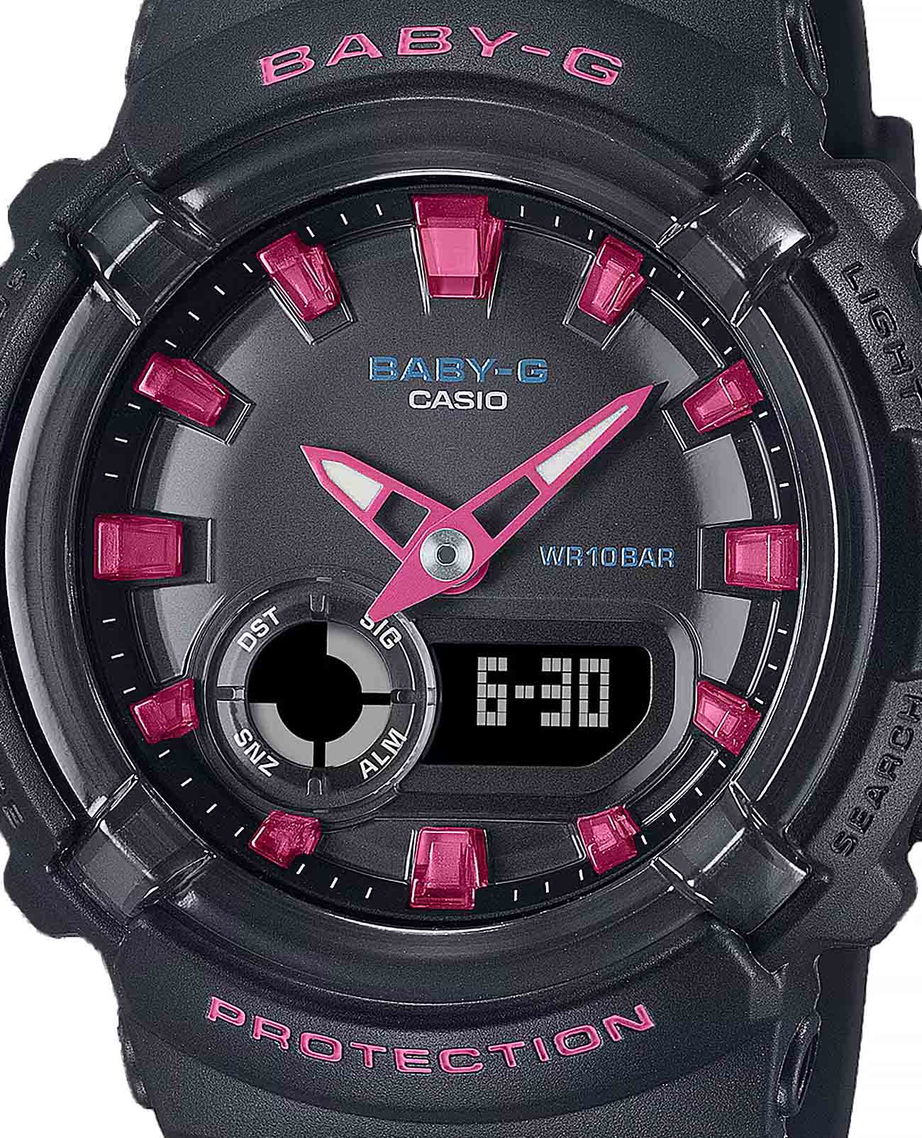 Casio Casio Baby-G BGA-280DN-1ADR (BGA-280DN-1A) , наручные женские часы фото под углом