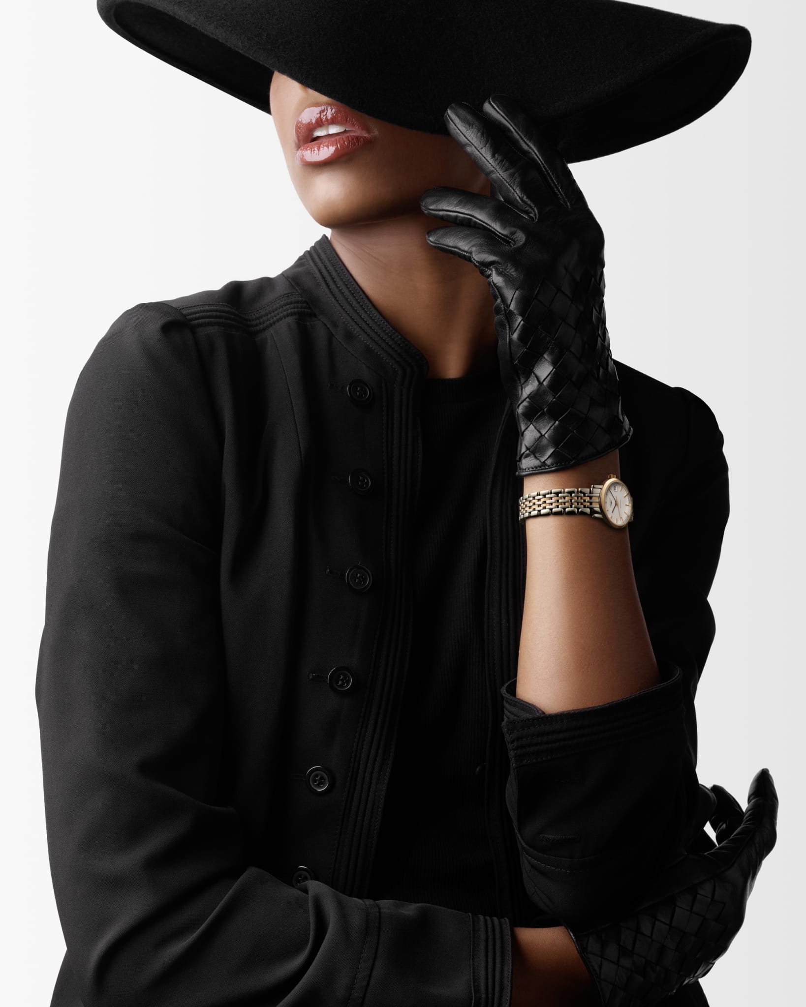 Longines Longines Elegant L4.309.5.12.7 мужские часы белый циферблат на запястье