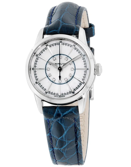 Hamilton Hamilton American Classic RailRoad Lady Quartz H40311691 , наручные женские часы фото под углом