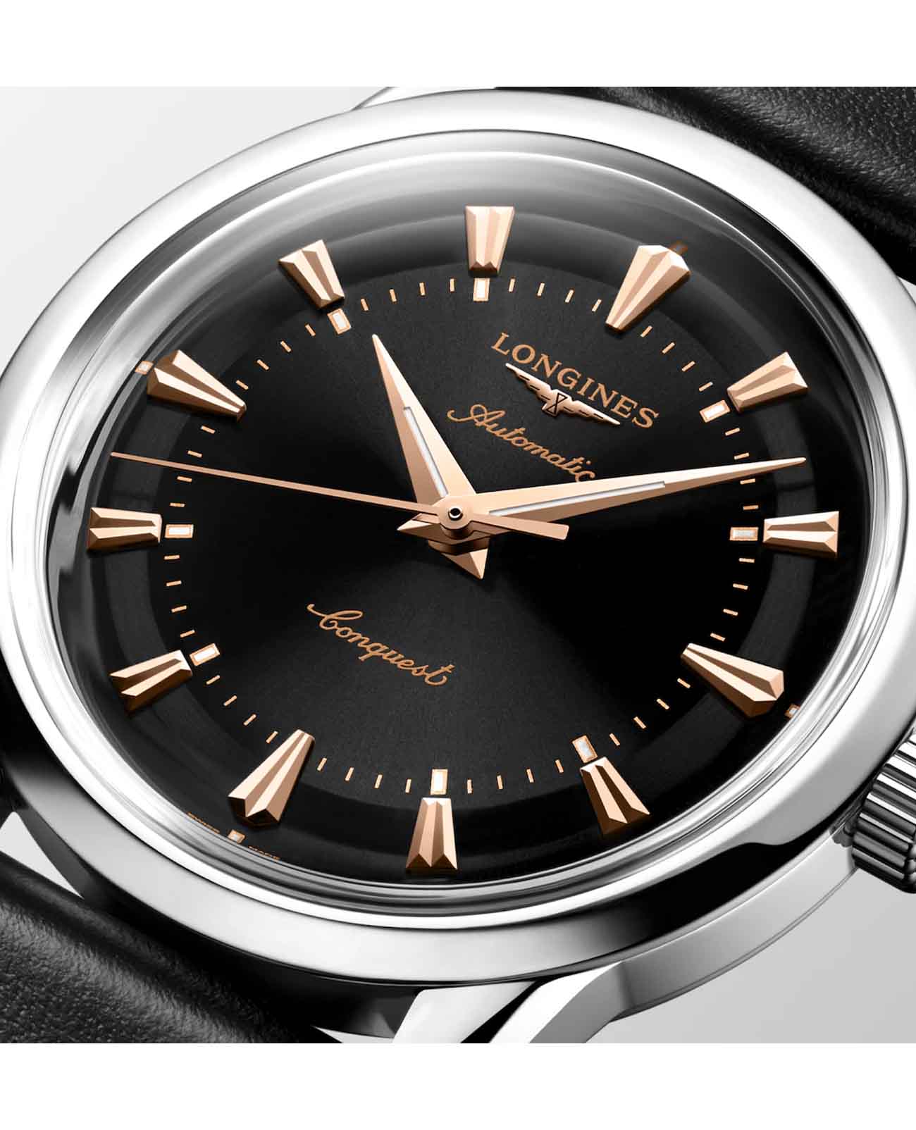 Longines Longines Heritage Classic L1.649.4.52.2 , наручные мужские часы фото под углом