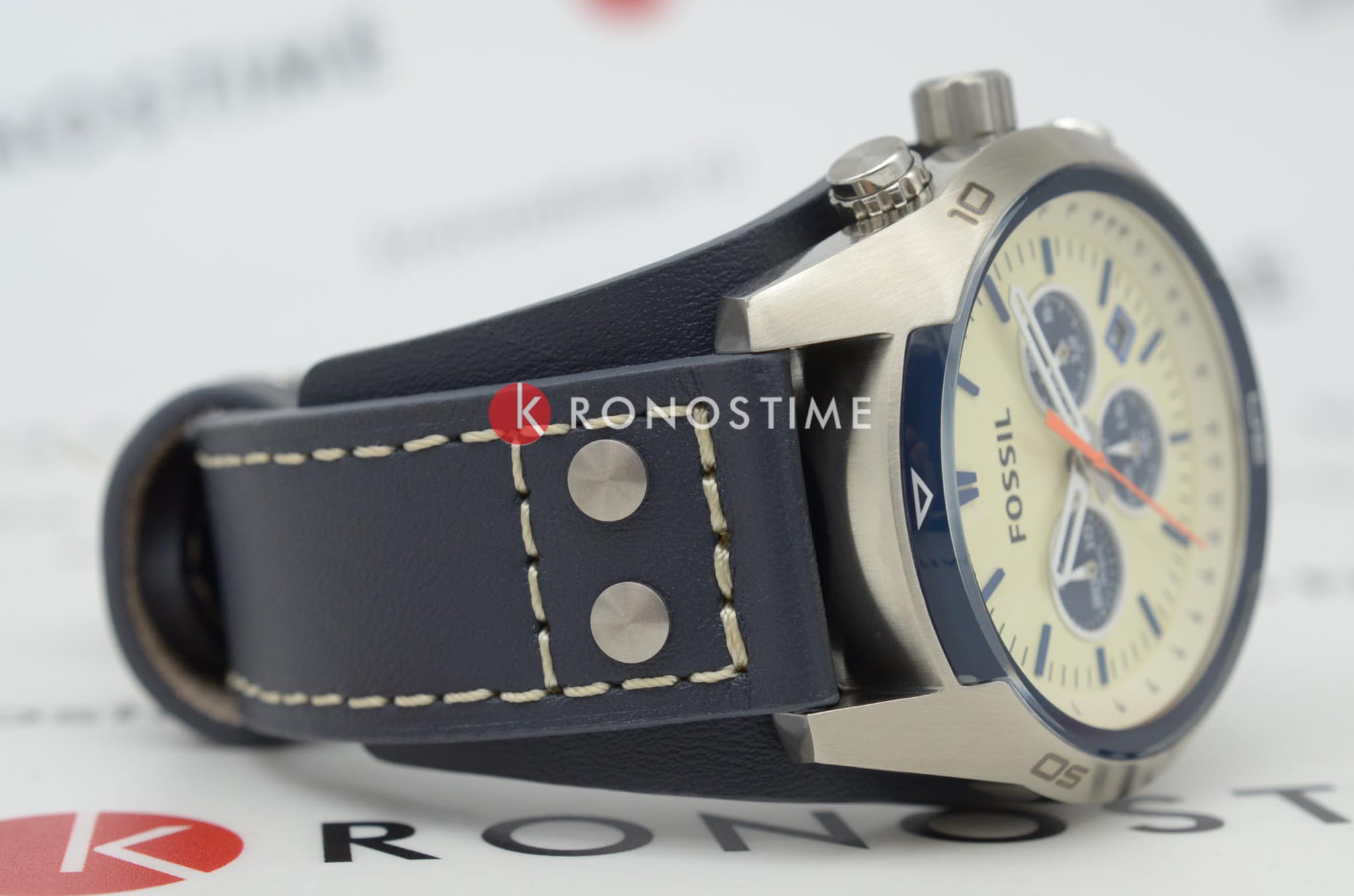 Оригинальные часы Fossil Fossil Bannon CH3051 кварцевые калибр механизма  общий вид