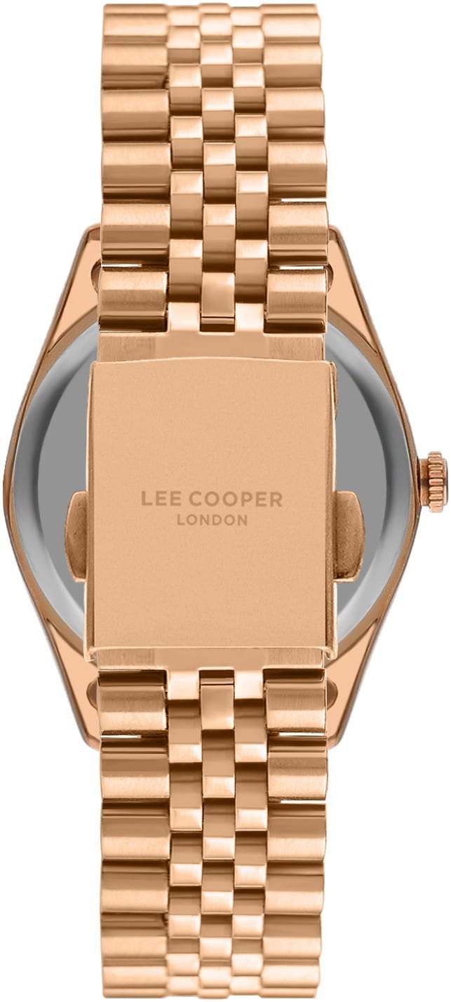 Lee Cooper Lee Cooper LC07681.430,  англия женские часы на браслете нержавеющая сталь с ip-покрытием боковой вид