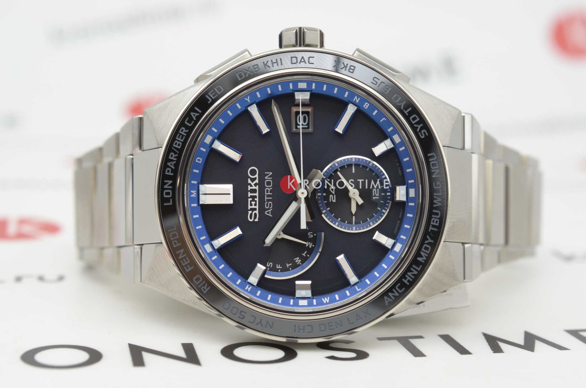 Оригинальные часы Seiko Seiko Astron Nexter Solar Radio SBXY051 кварцевые калибр механизма 8b63 общий вид