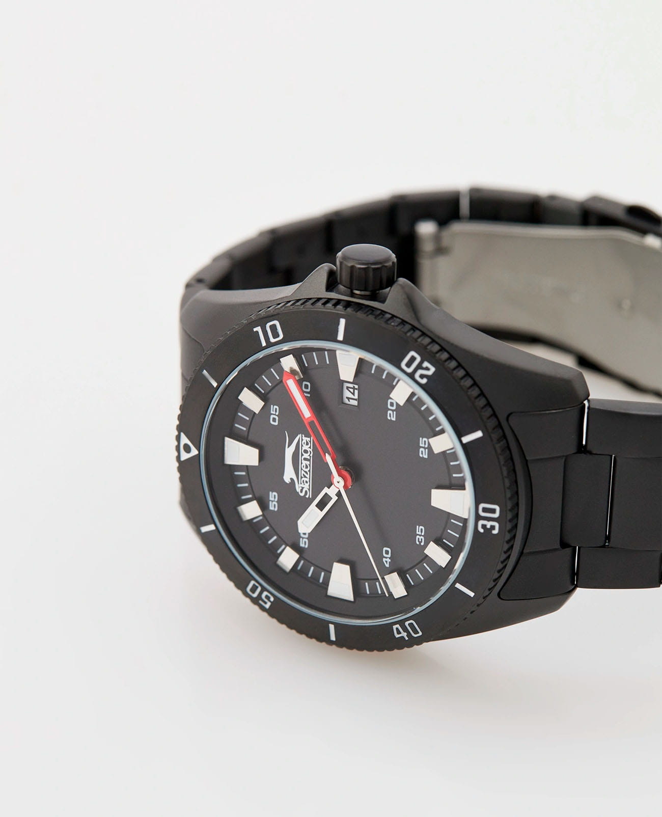 Slazenger Slazenger SL.09.2114.2.05,  англия мужские часы на браслете суперметалл с ip покрытием боковой вид