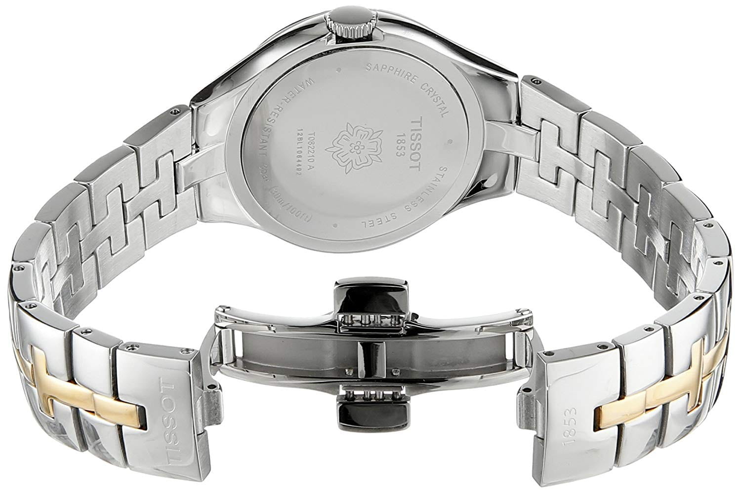 Оригинальные часы Tissot Tissot T-Lady T082.210.62.116.00 кварцевые калибр механизма eta f04.111 общий вид