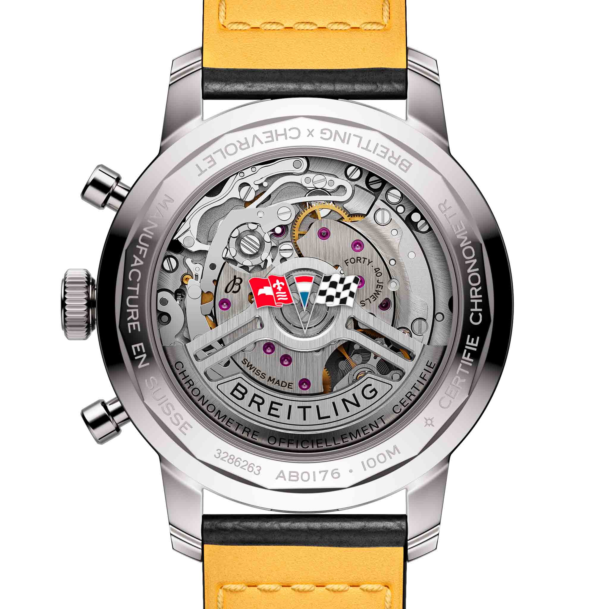Breitling Breitling Top Time B01 Chevrolet Corvette AB01761A1K1X1 , наручные мужские часы фото под углом