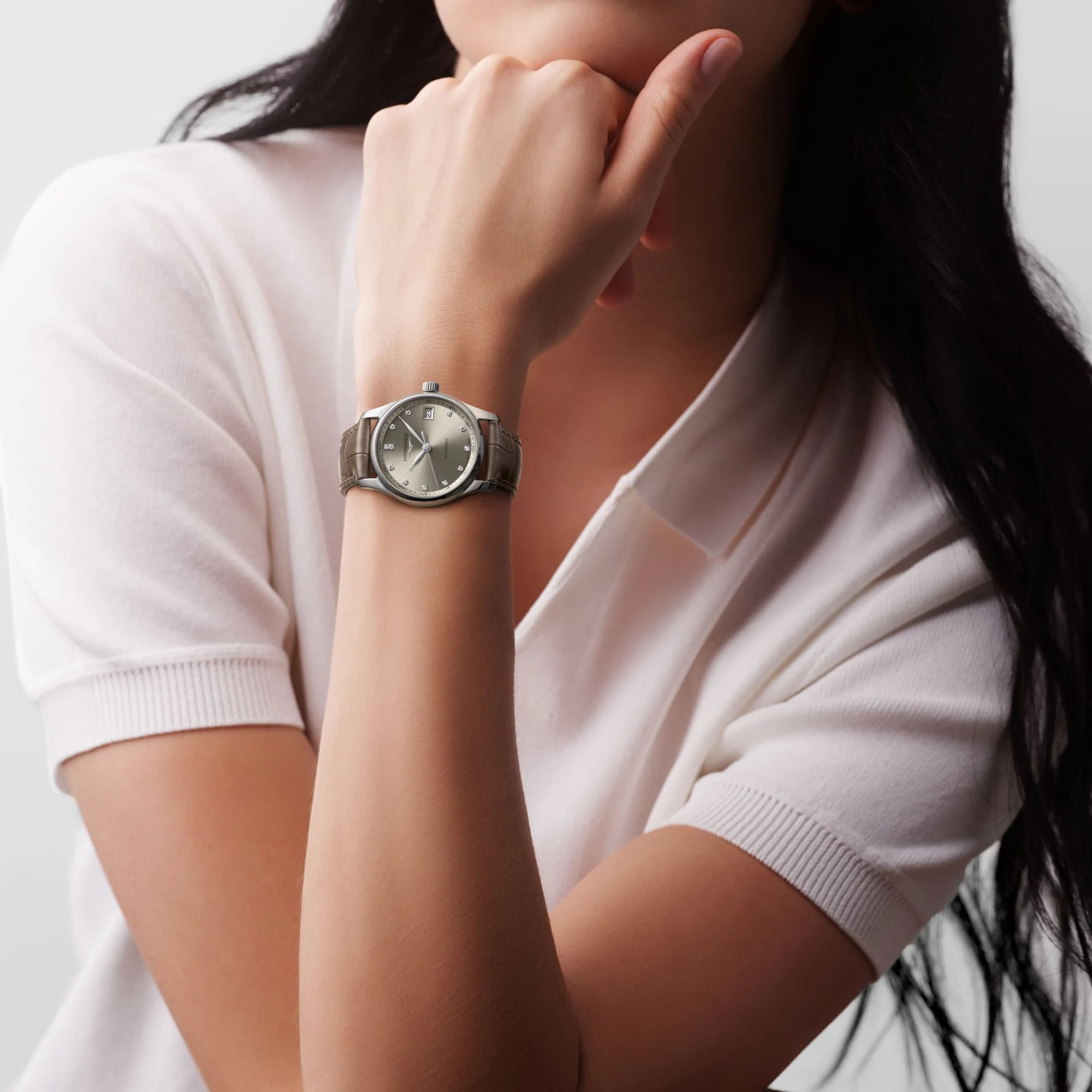 Оригинальные часы Longines Longines Master Collection L2.357.4.07.2 механические калибр механизма l888 общий вид