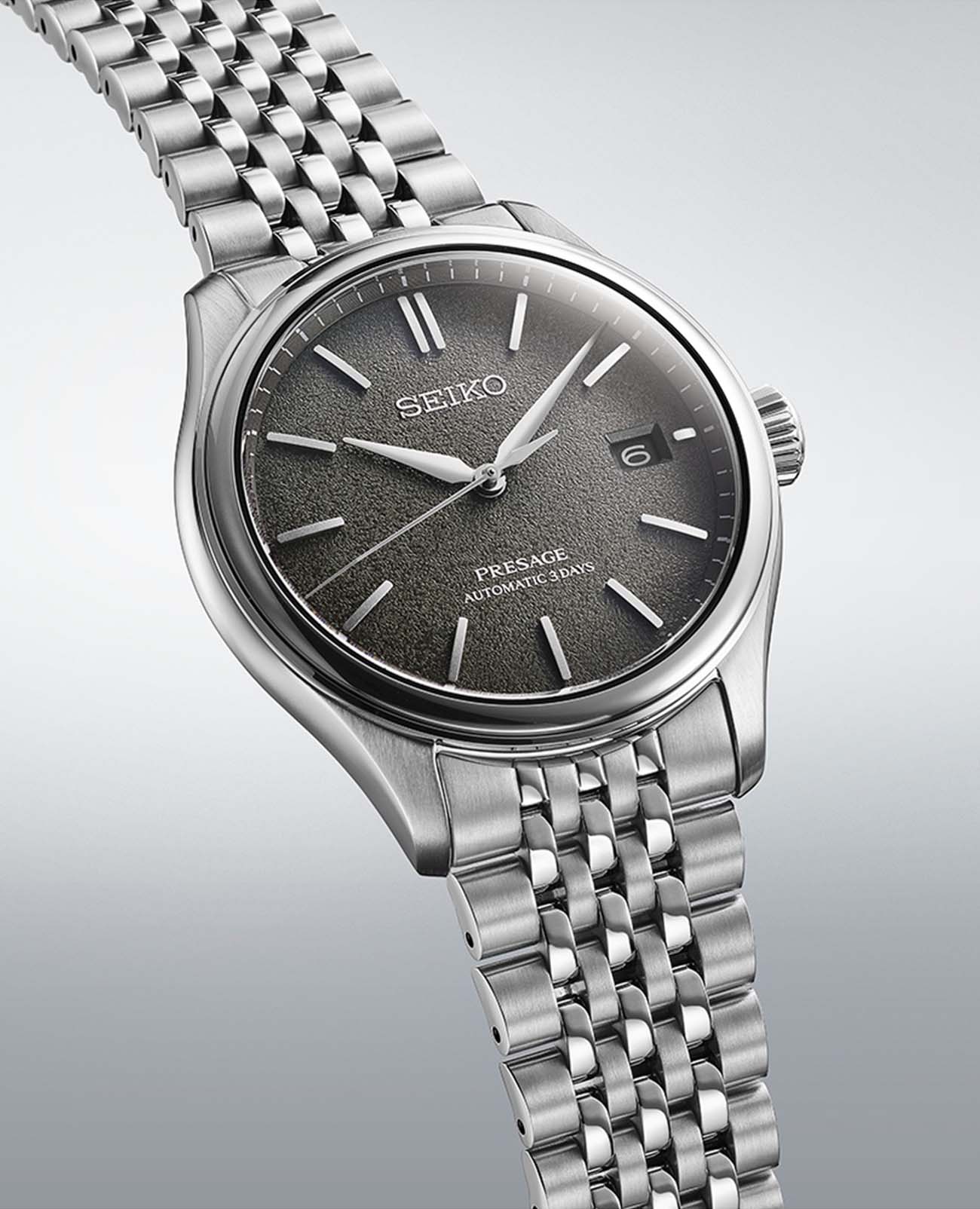 Seiko Seiko Presage Classic Series SPB465 мужские часы черный циферблат на запястье