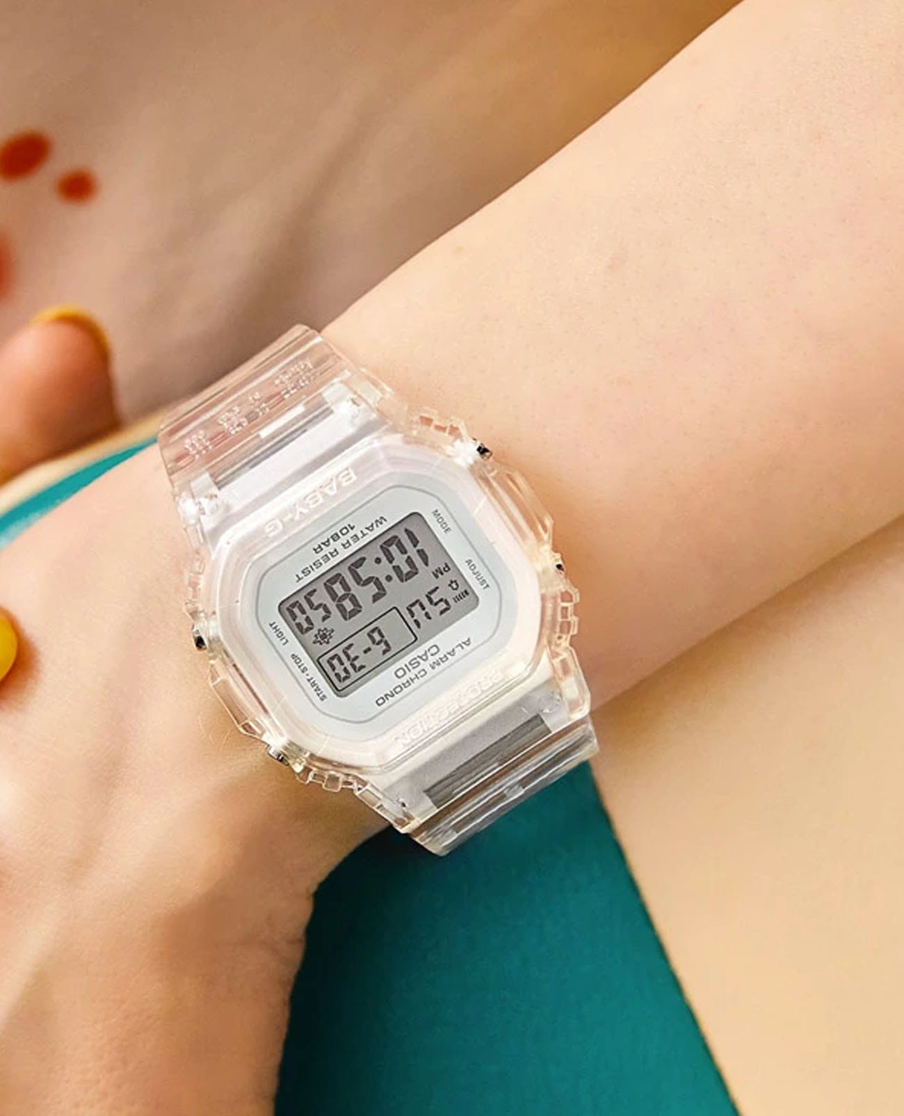 Casio Casio Baby-G BGD-565US-7DR (BGD-565US-7) , наручные женские часы фото под углом