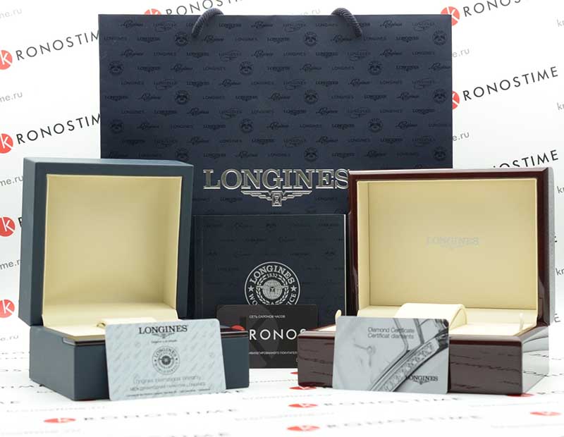 Longines Longines Elegant Collection L4.309.5.88.7 механические женские часы часы крупный план перламутровый циферблата
