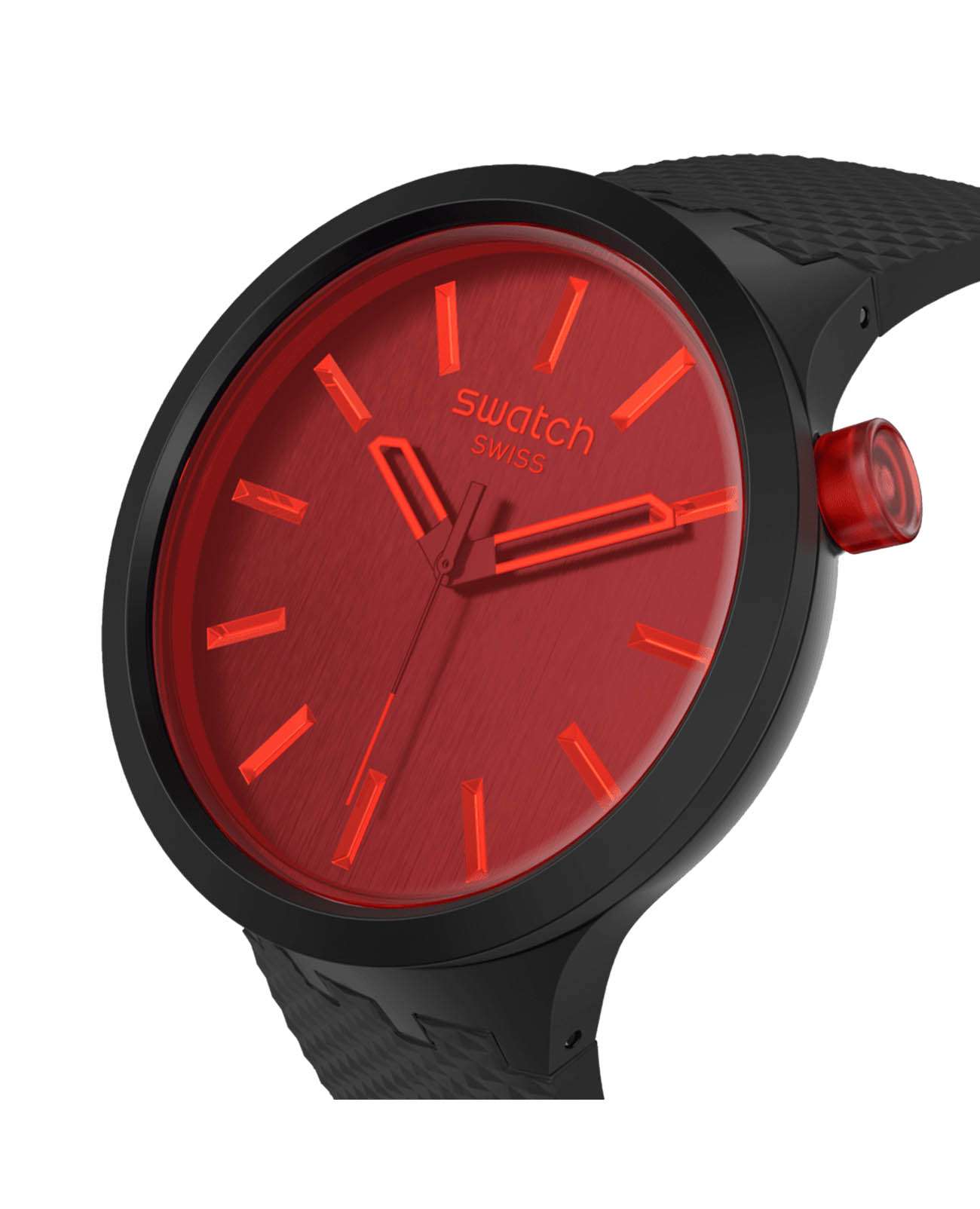 Swatch Swatch Big Bold Biosourced Standard SB05B111 , наручные мужские часы фото под углом