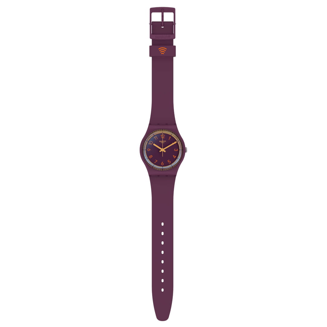 Swatch Swatch Gent Swatch Pay! SVHV100-5300, gent швейцария мужские часы на браслете силикон боковой вид