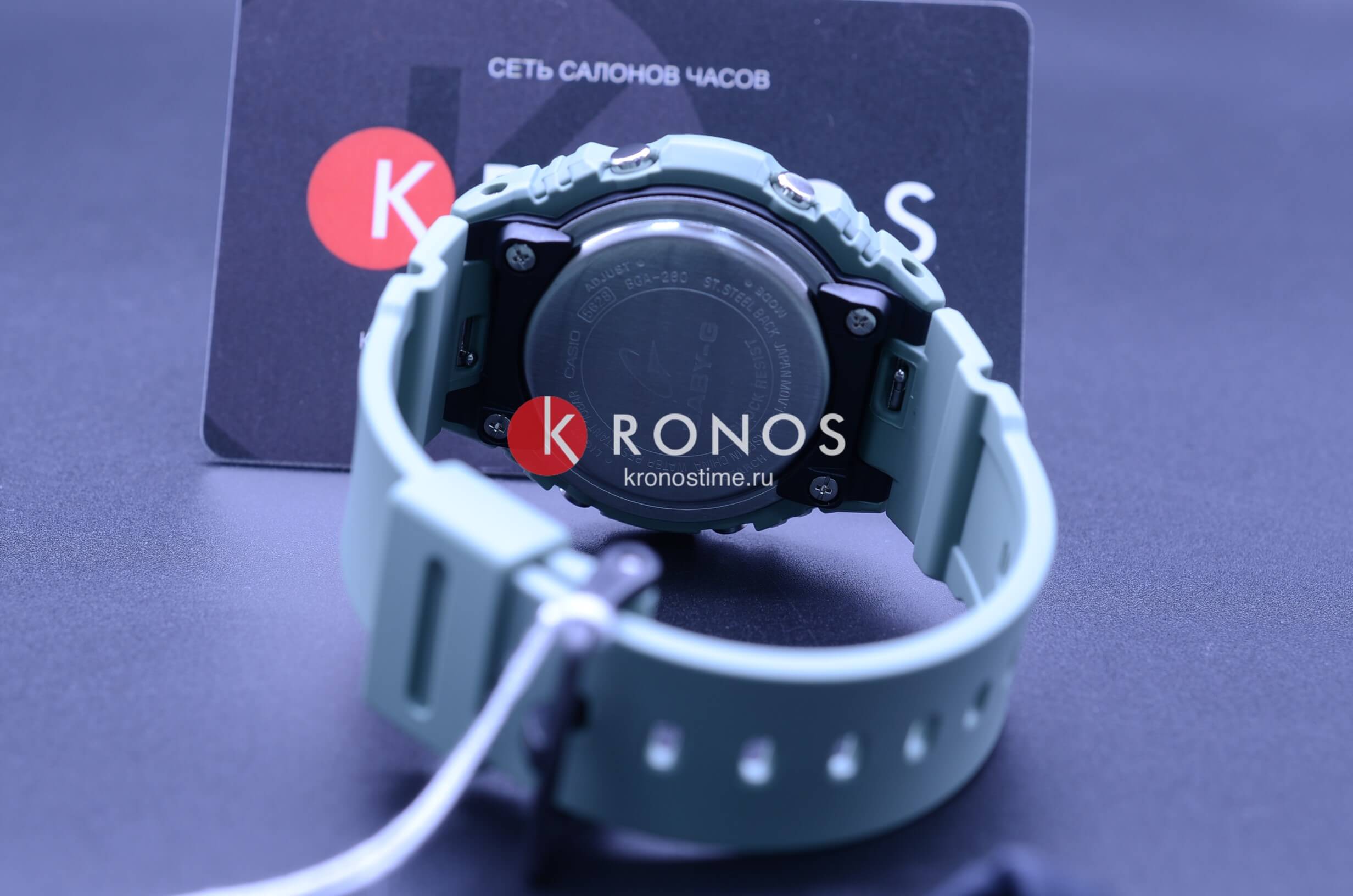 Оригинальные часы Casio Casio Baby-G BGA-260-3A кварцевые калибр механизма  общий вид