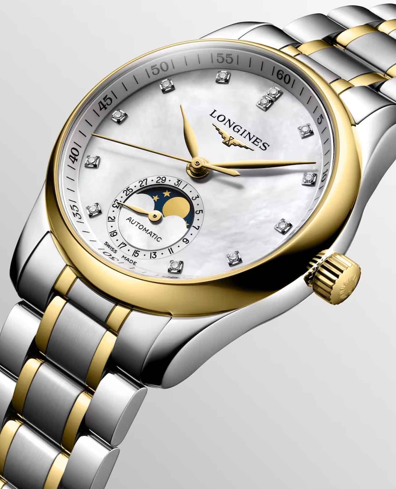 Longines Longines Master Collection L2.409.5.87.7  - задняя крышка сталь металл корпуса, швейцария часы