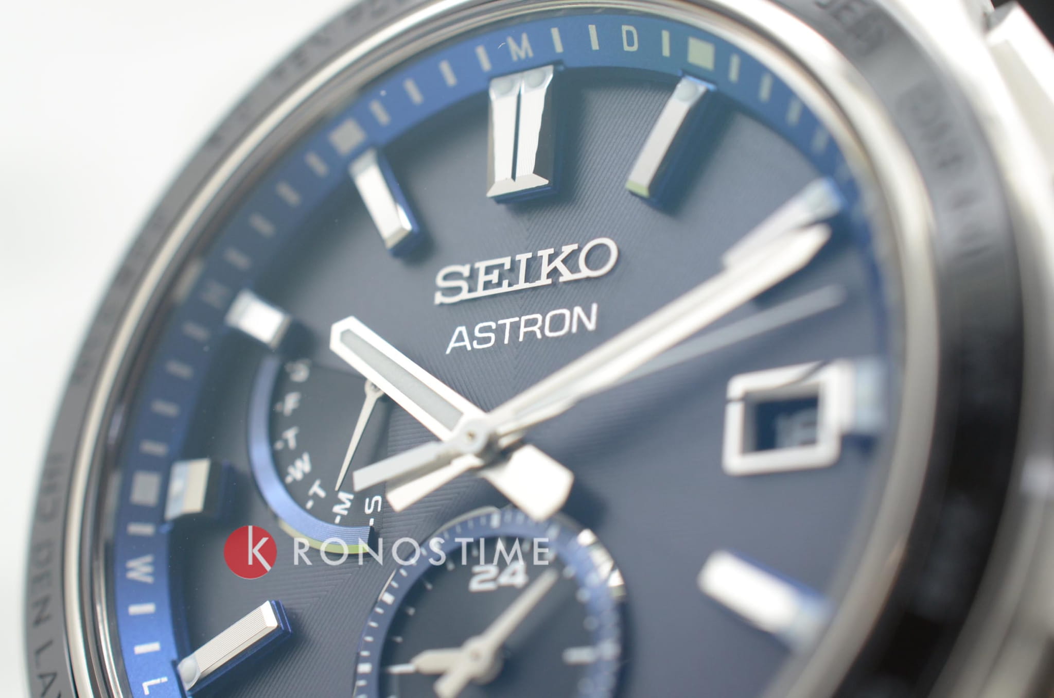 Seiko Seiko Astron Nexter Solar Radio SBXY051, astron gps япония мужские часы на браслете титановый боковой вид