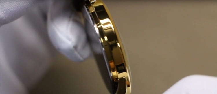 Слава Слава Патриот 1049772/2035,  россия мужские часы на браслете кожаный боковой вид