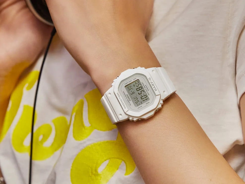 Casio Casio Baby-G BGD-565-4E женские часы серый циферблат на запястье