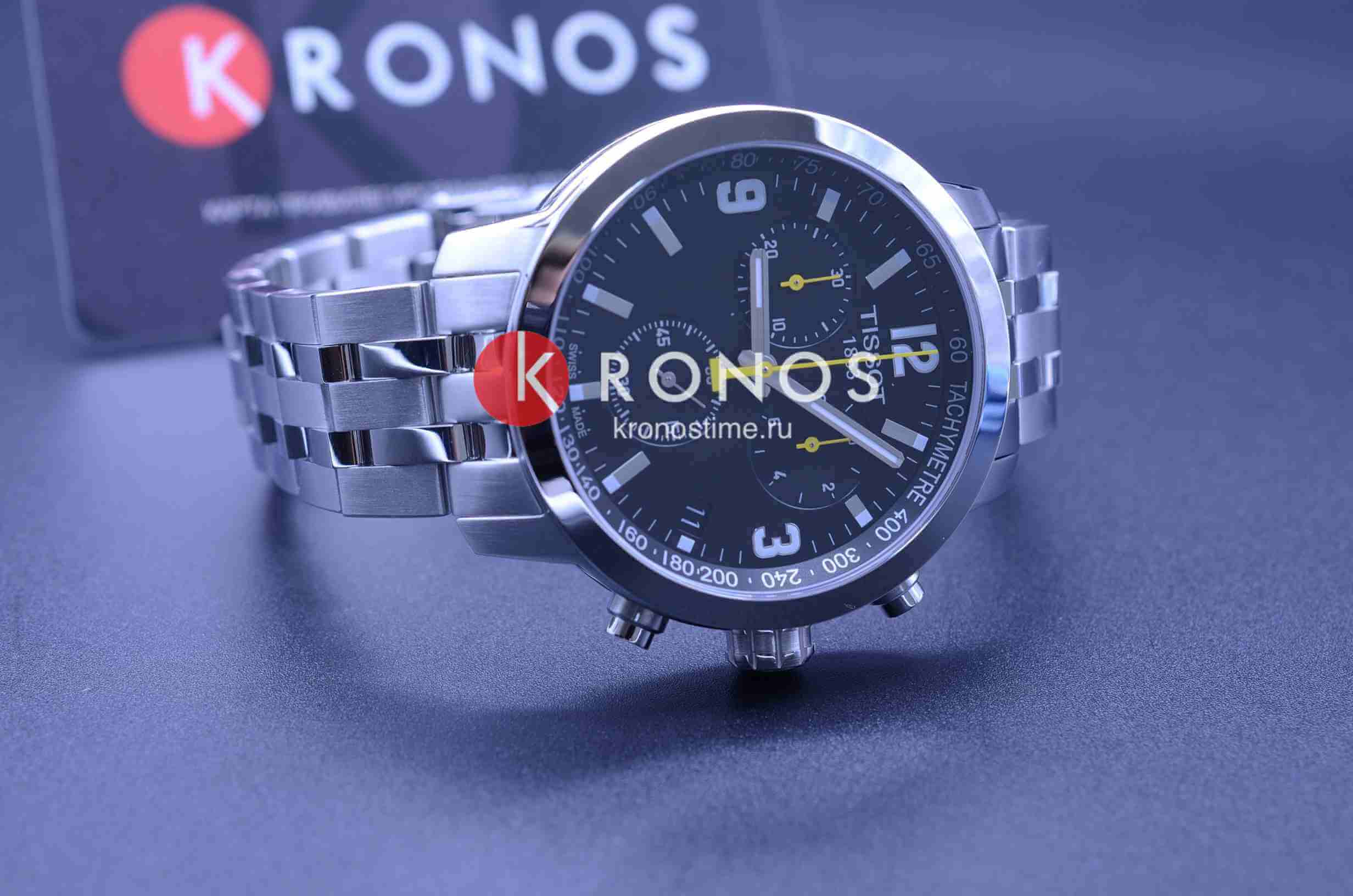 Tissot Tissot PRC 200 Chronograph T055.417.11.057.00 мужские часы черный циферблат на запястье
