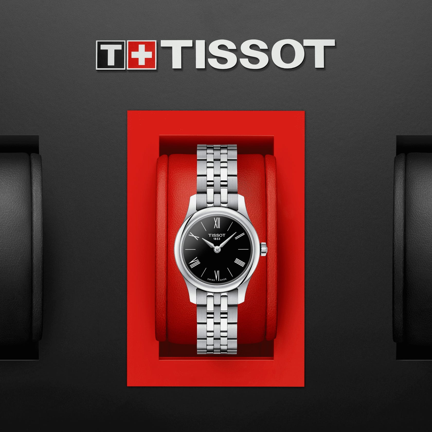Tissot Tissot Tradition 5.5 Lady T063.009.11.058.00 Tradition — детали корпуса и нержавеющая сталь