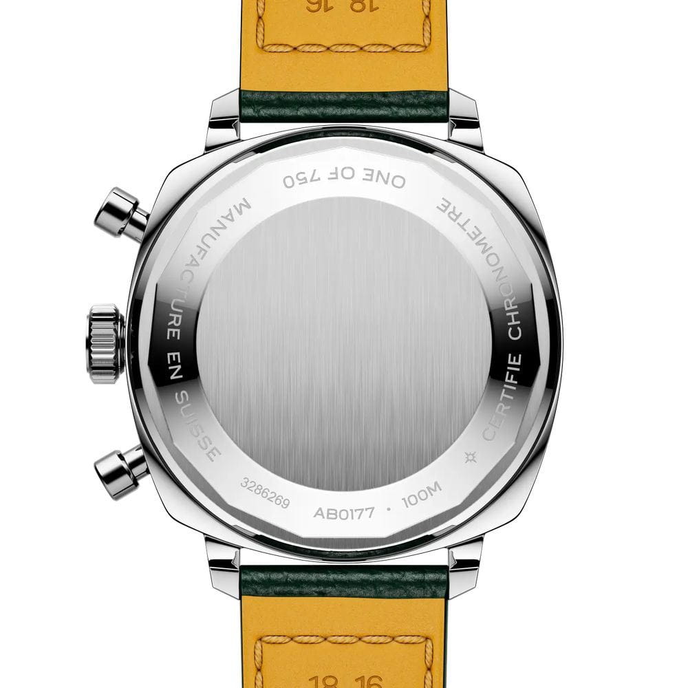 Breitling Breitling Top Time B01 Racing AB01771A1L1X1, top time швейцария мужские часы на браслете кожаный боковой вид