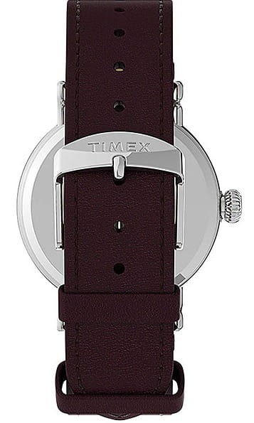 Timex Timex Standard Peanuts TW2U86500,  сша мужские часы на браслете кожаный боковой вид