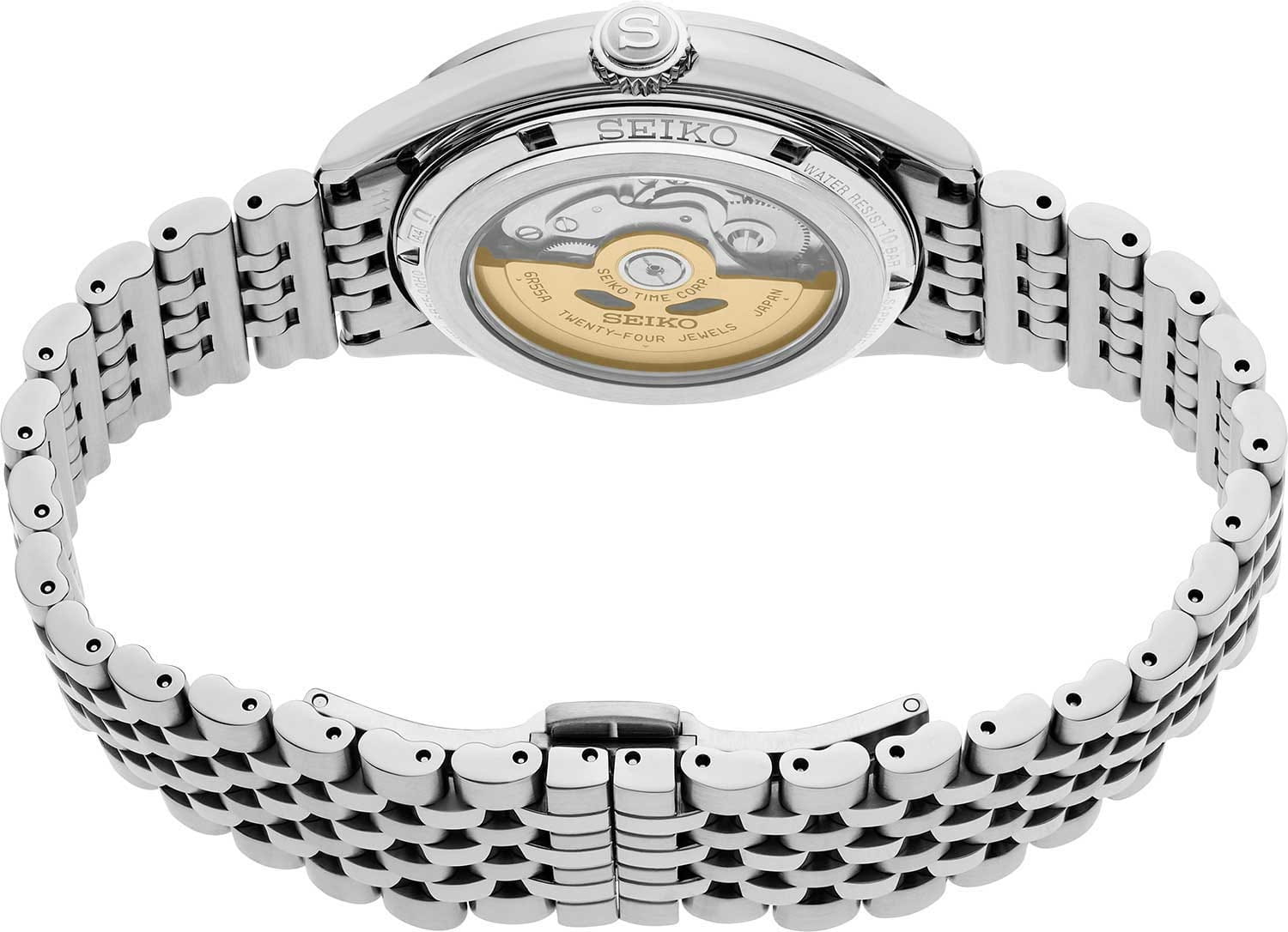 Seiko Seiko Presage Classic Series SPB465, presage япония мужские часы на браслете нержавеющая сталь боковой вид