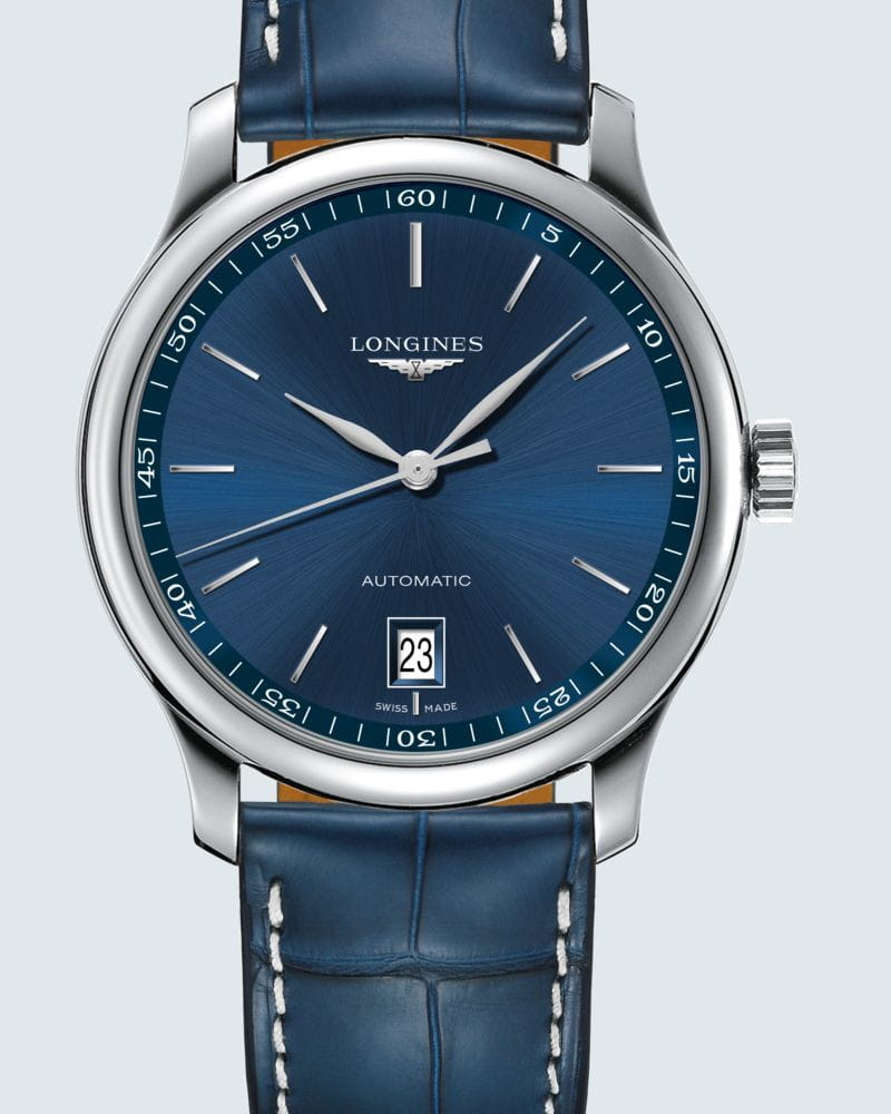 Longines Longines Master Collection L2.628.4.92.0, master collection швейцария мужские часы на браслете кожаный боковой вид