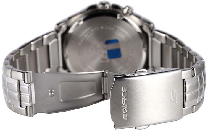 Casio Casio Edifice EF-328D-7A, edifice япония мужские часы на браслете нержавеющая сталь боковой вид