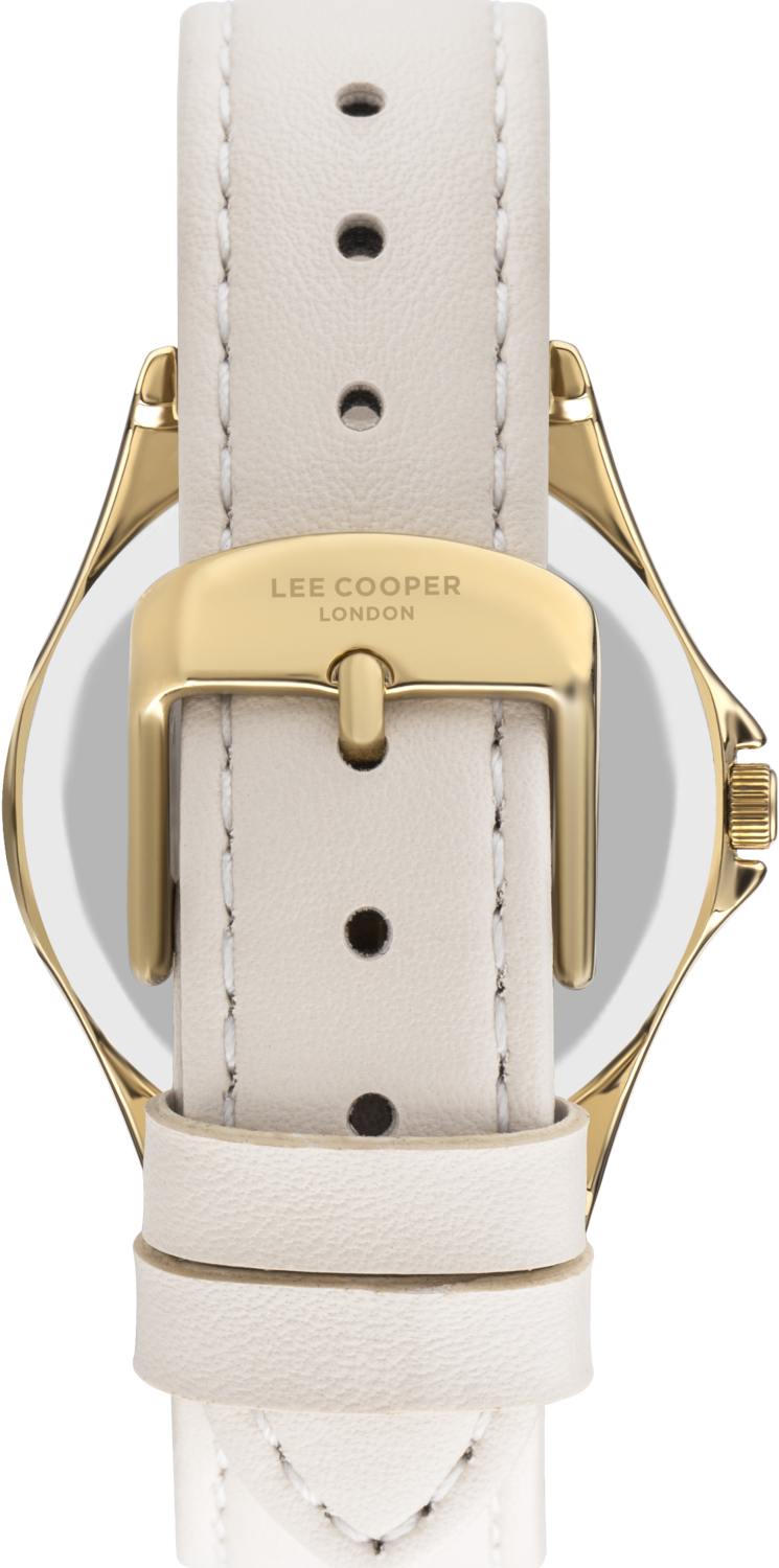 Lee Cooper Lee Cooper LC07347.137,  англия женские часы на браслете кожаный боковой вид