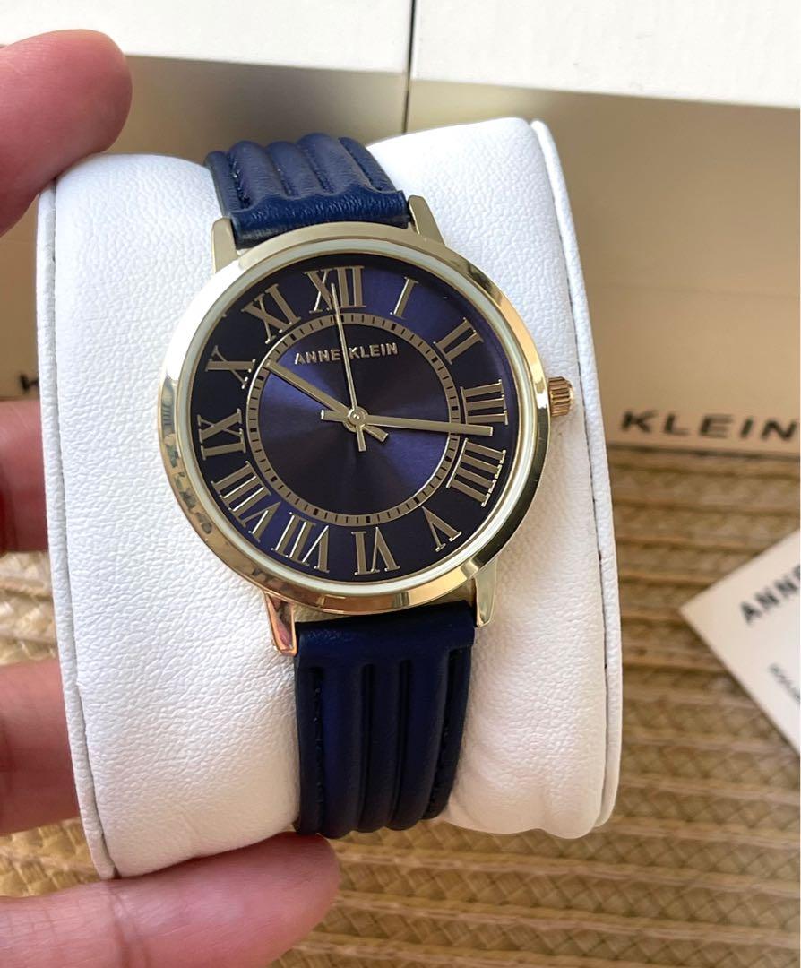 Оригинальные часы Anne Klein Anne Klein Leather 3836GPNV кварцевые калибр механизма  общий вид