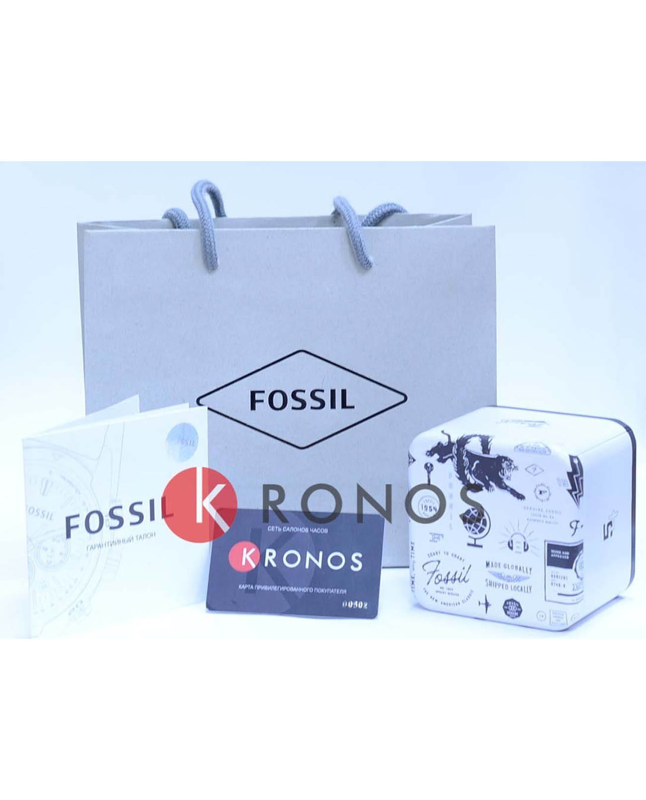 Оригинальные часы Fossil Fossil FB-02  FS5792 кварцевые калибр механизма  общий вид