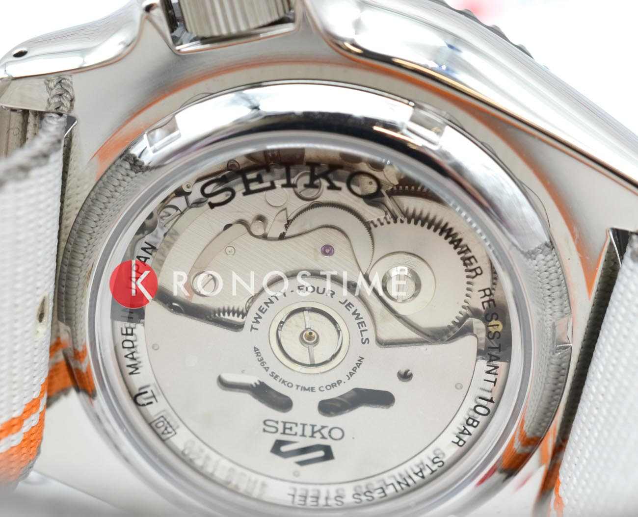 Оригинальные часы Seiko Seiko 5 Sports SRPK73 механические калибр механизма 4r36 общий вид