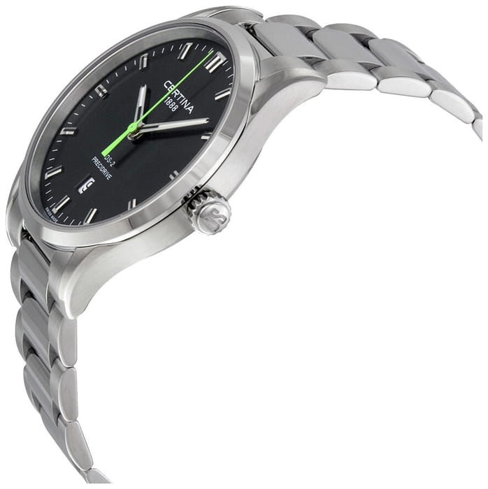 Certina Certina DS-2 C024.410.11.051.20, sport швейцария мужские часы на браслете нержавеющая сталь боковой вид