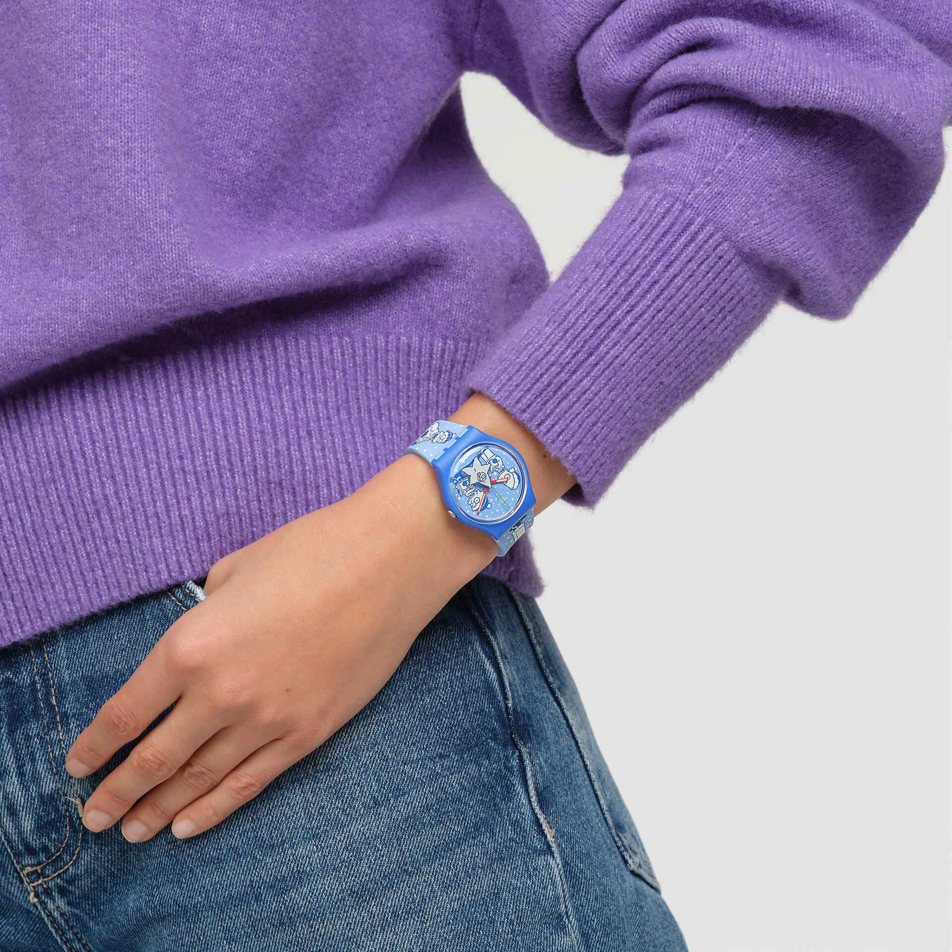 Swatch Swatch Gent Biosourced Standart SO28Z126  - задняя крышка пластик корпуса, швейцария часы