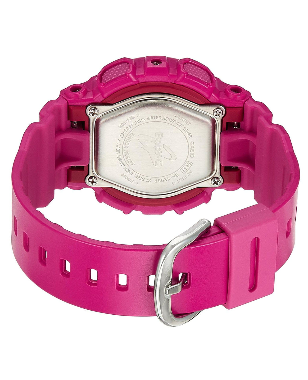 Casio Casio Baby-G BA-120SP-4ADR, baby-g япония женские часы на браслете пластик боковой вид