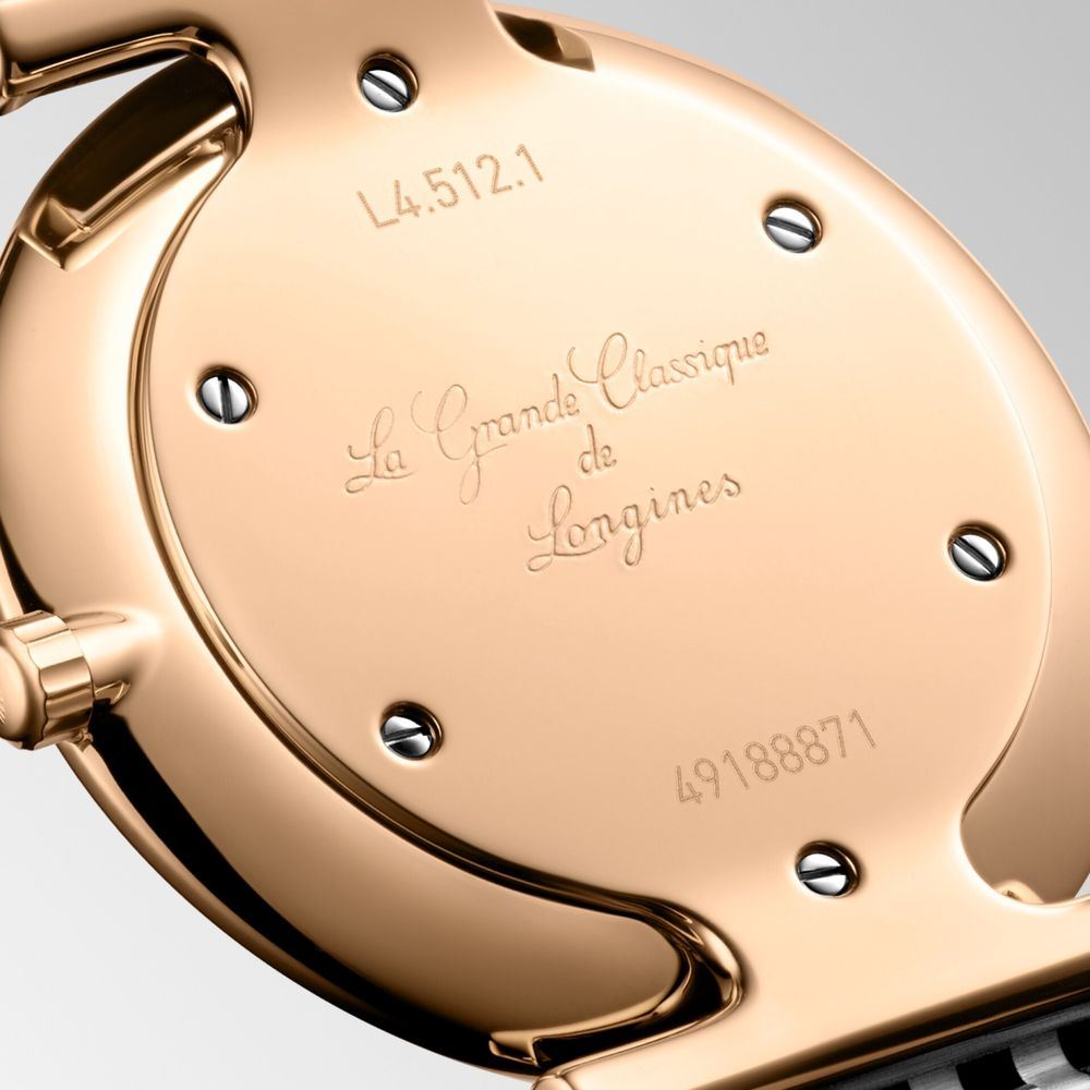 Longines Longines La Grande Classique L4.512.1.08.7 женские часы зеленый циферблат на запястье