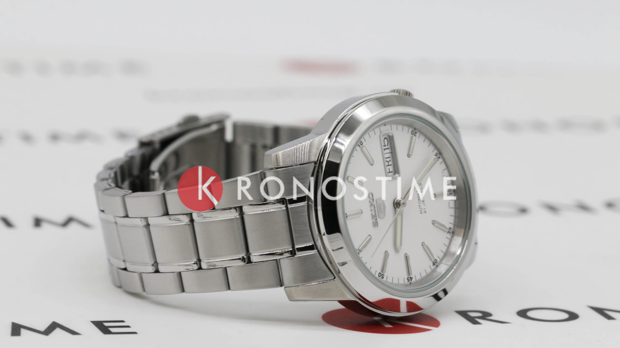 Seiko Seiko 5 Regular SNKE49K1, 5 regular япония мужские часы на браслете нержавеющая сталь боковой вид