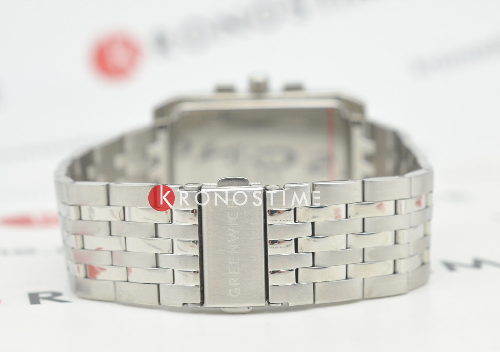 Greenwich Greenwich Galeon Chrono GW 553.10.16 кварцевые мужские часы часы крупный план синий циферблата