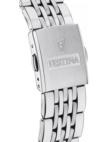 Festina Festina Timeless Chrono F20285/3,  испания мужские часы на браслете нержавеющая сталь боковой вид