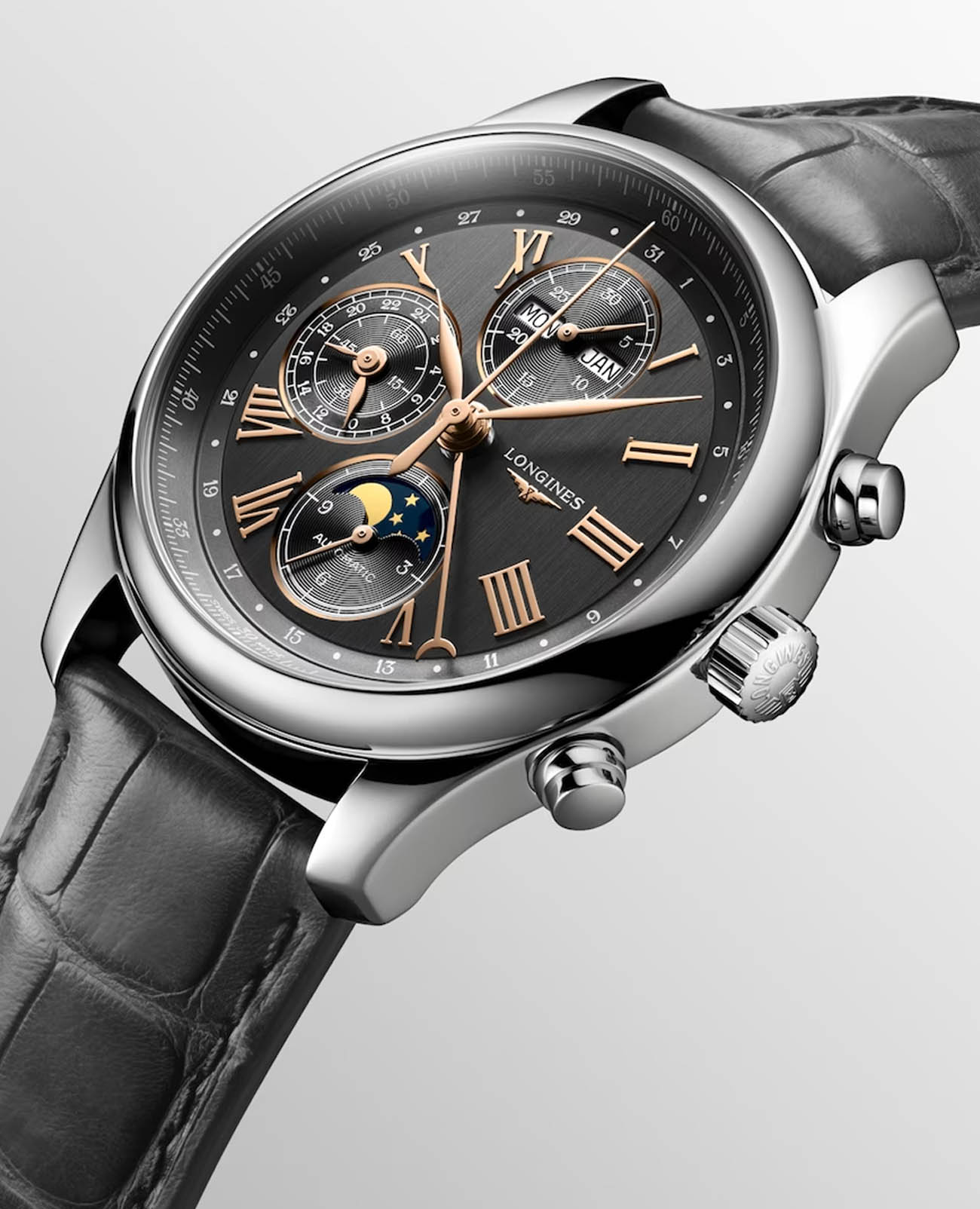 Longines Longines Master Collection L2.773.4.61.2  - задняя крышка металл сталь корпуса, швейцария часы