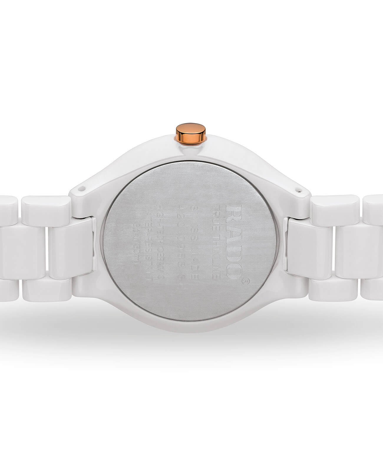 Rado Rado True Thinline Diamonds R27958722, true thinline швейцария женские часы на браслете высокотехнологичная керамика боковой вид