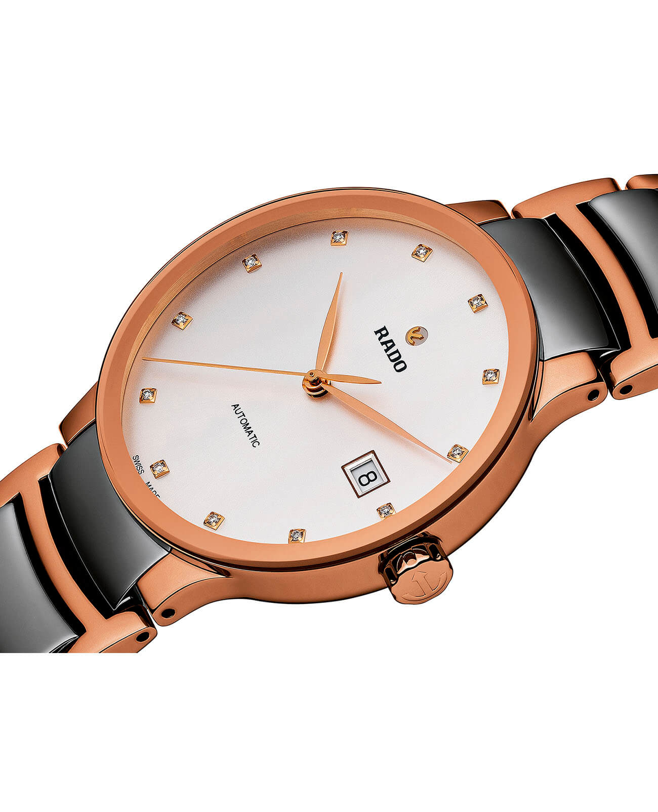 Rado Rado Centrix Automatic Diamonds R30036762 Automatic, наручные мужские часы фото под углом