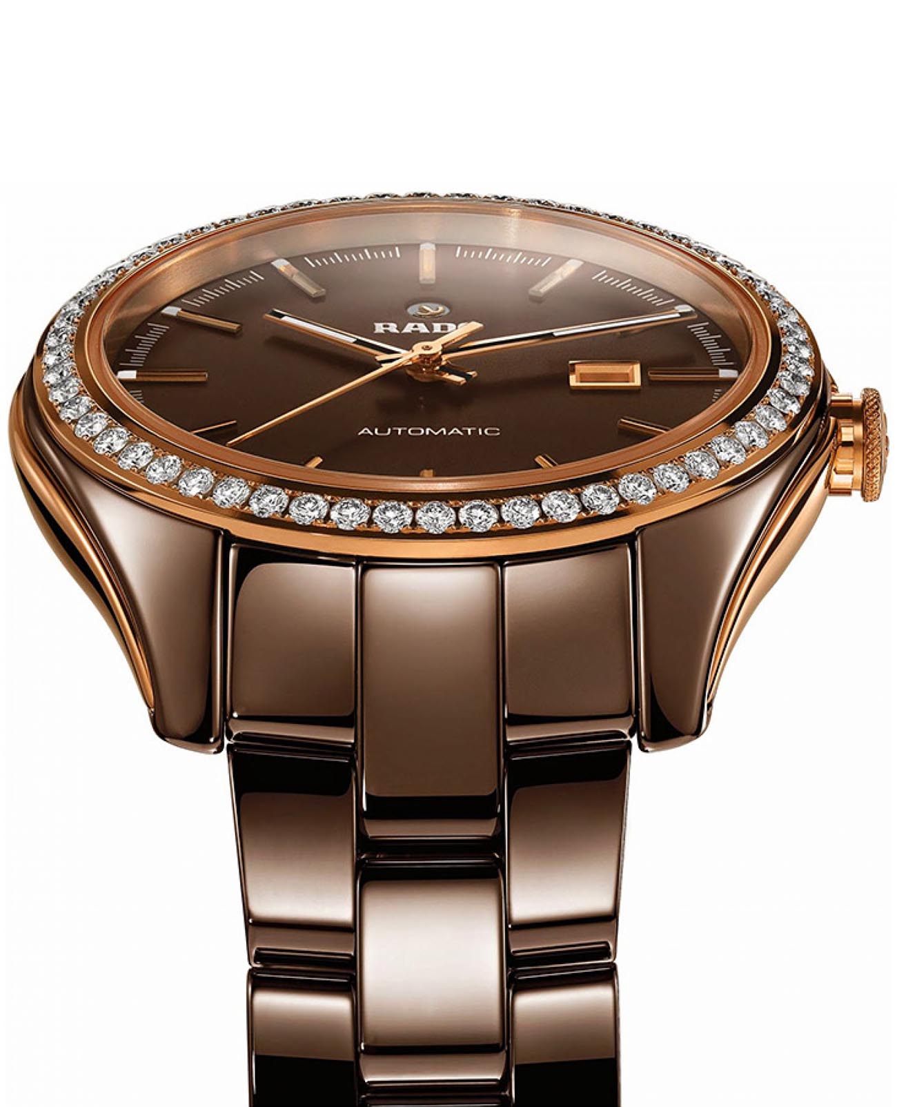 Rado Rado Hyperchrome R32177302 Automatic, наручные женские часы фото под углом