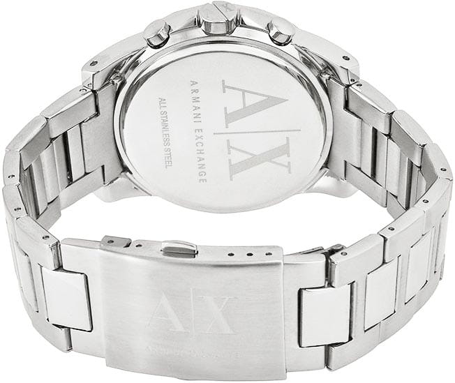 Armani Exchange Armani Exchange Outer Banks AX2500,  италия мужские часы на браслете нержавеющая сталь боковой вид