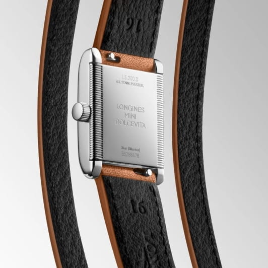 Оригинальные часы Longines Longines Mini DolceVita L5.200.0.71.3 кварцевые калибр механизма  общий вид