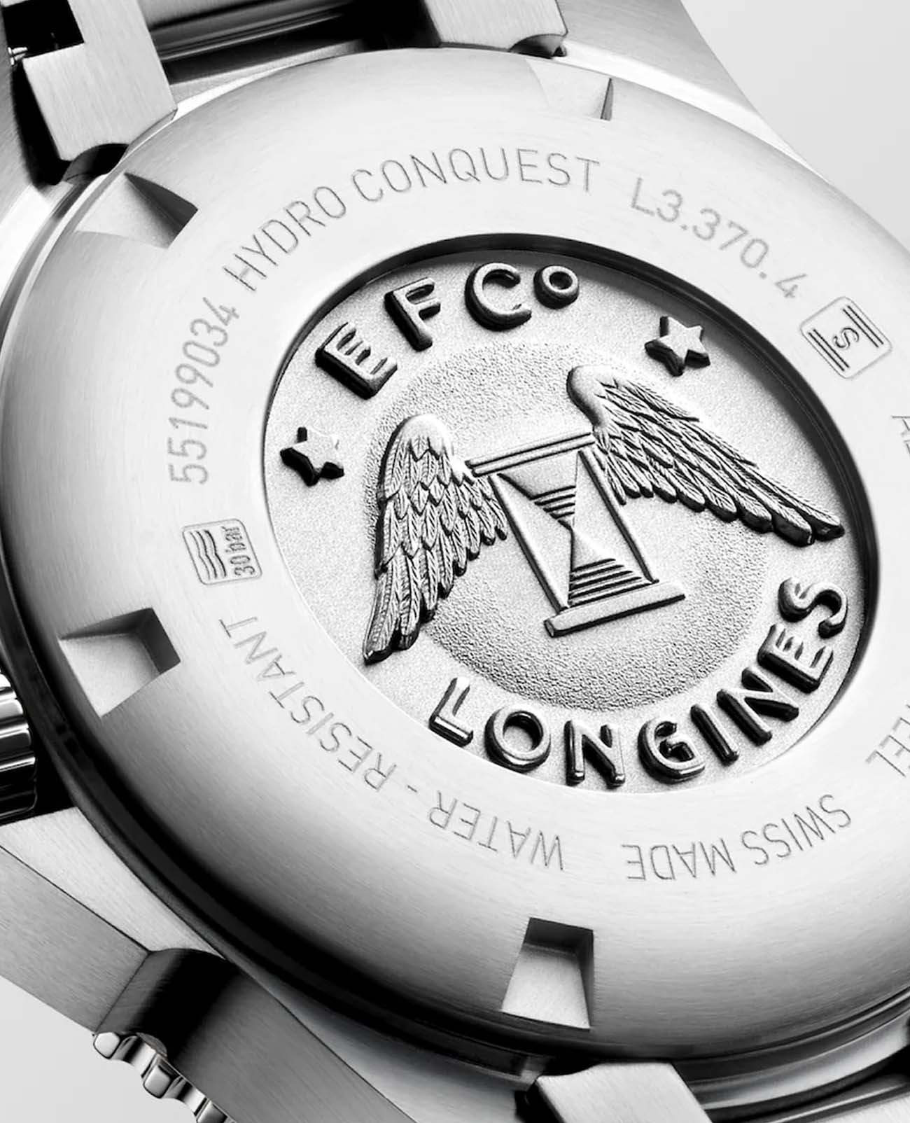 Longines Longines HydroConquest L3.370.4.96.6  - задняя крышка керамика сталь металл корпуса, швейцария часы